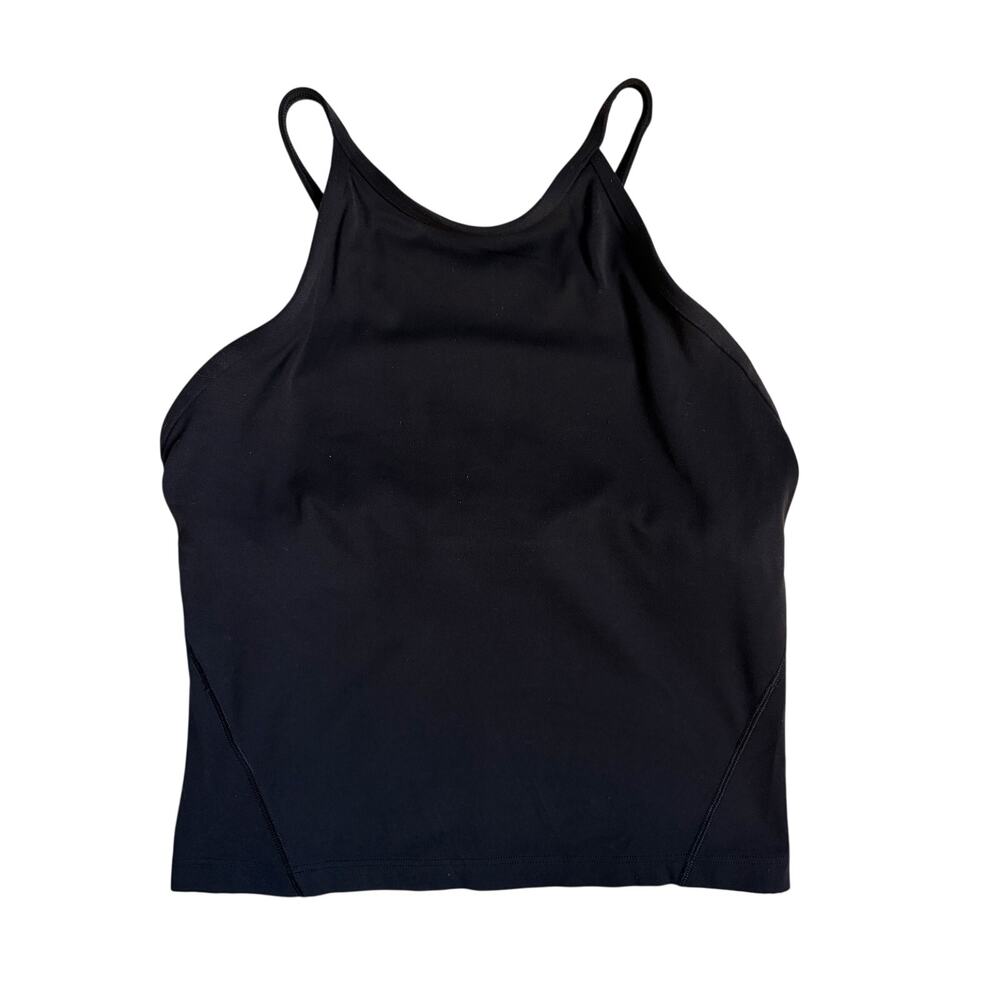 Lululemon Nulu High-Neck Yoga Tank Top (Black) - 4